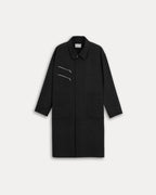 Double Zipper Wool Coat image 0