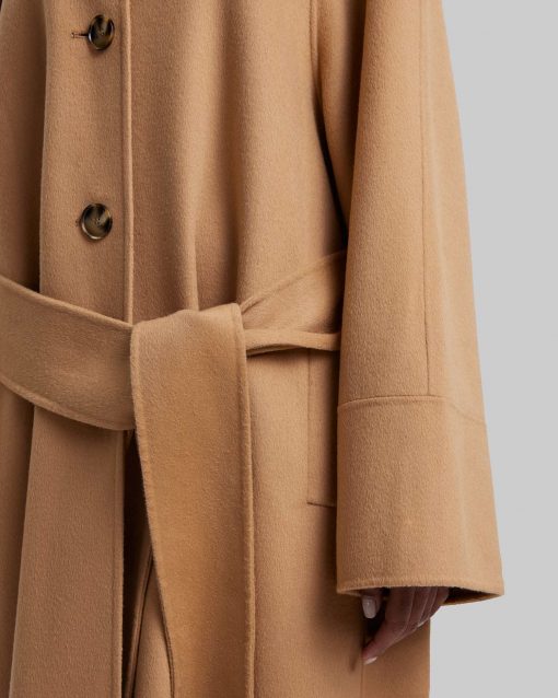 100% Wool Single Breasted Coat image 4