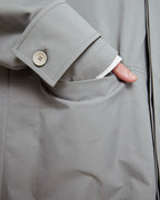 Trench Coat in Cool Grey image 3