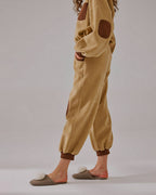 Fleece Color-Block Joggers image 2
