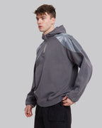 Shoulder Paneled Hoodie image 3