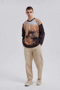 Marine-Art Graphics Ribbed Sweater image 2