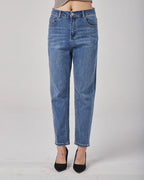 High-Rise Straight Jeans image 0