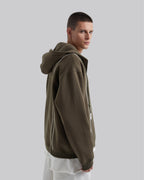 Side-Tape Zip Up Hoodie image 4