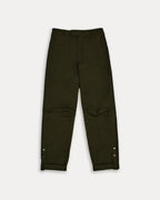 Ankle-Adjustable Pants - Dark Green, XL image