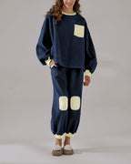 Fleece Color-Block Set - Regal Blue, L image