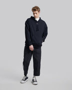Unique Drawcord Hoodie - Black, M image