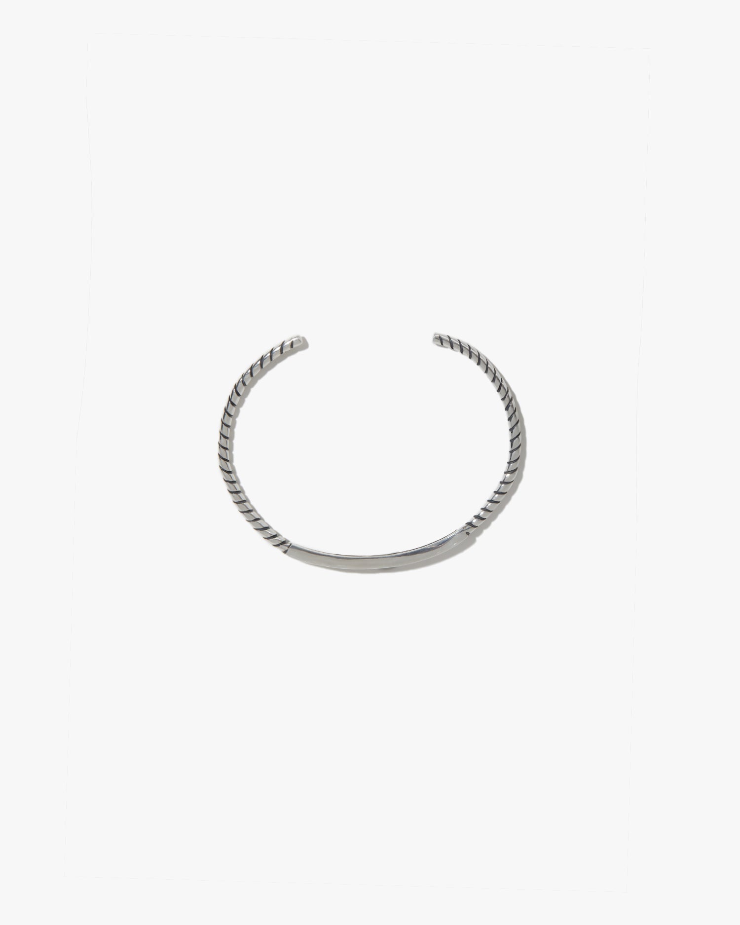 Silver Cord-Chain Bracelet image 1