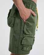 Oversized Workwear Shorts With Pockets image 5