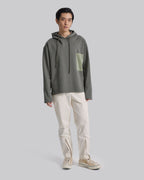 Patch Pocket Basic Hoodie image 2