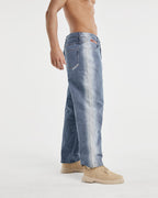 Stylish Bleached Ripped Jeans image 2