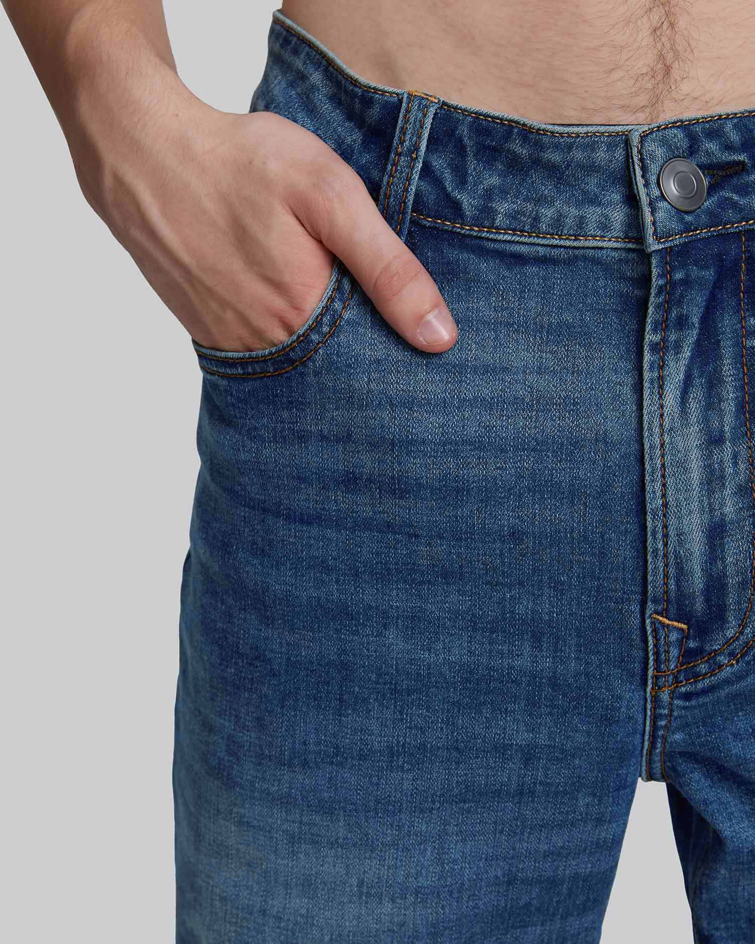 Medium Blue Slim-Fit Jeans image 3
