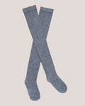 Pure Cashmere Over-Knee Socks - Grey, OS image