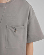 Drawcord-Pocket T-Shirt image 4