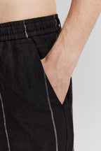 Linen Striped Trousers image 5