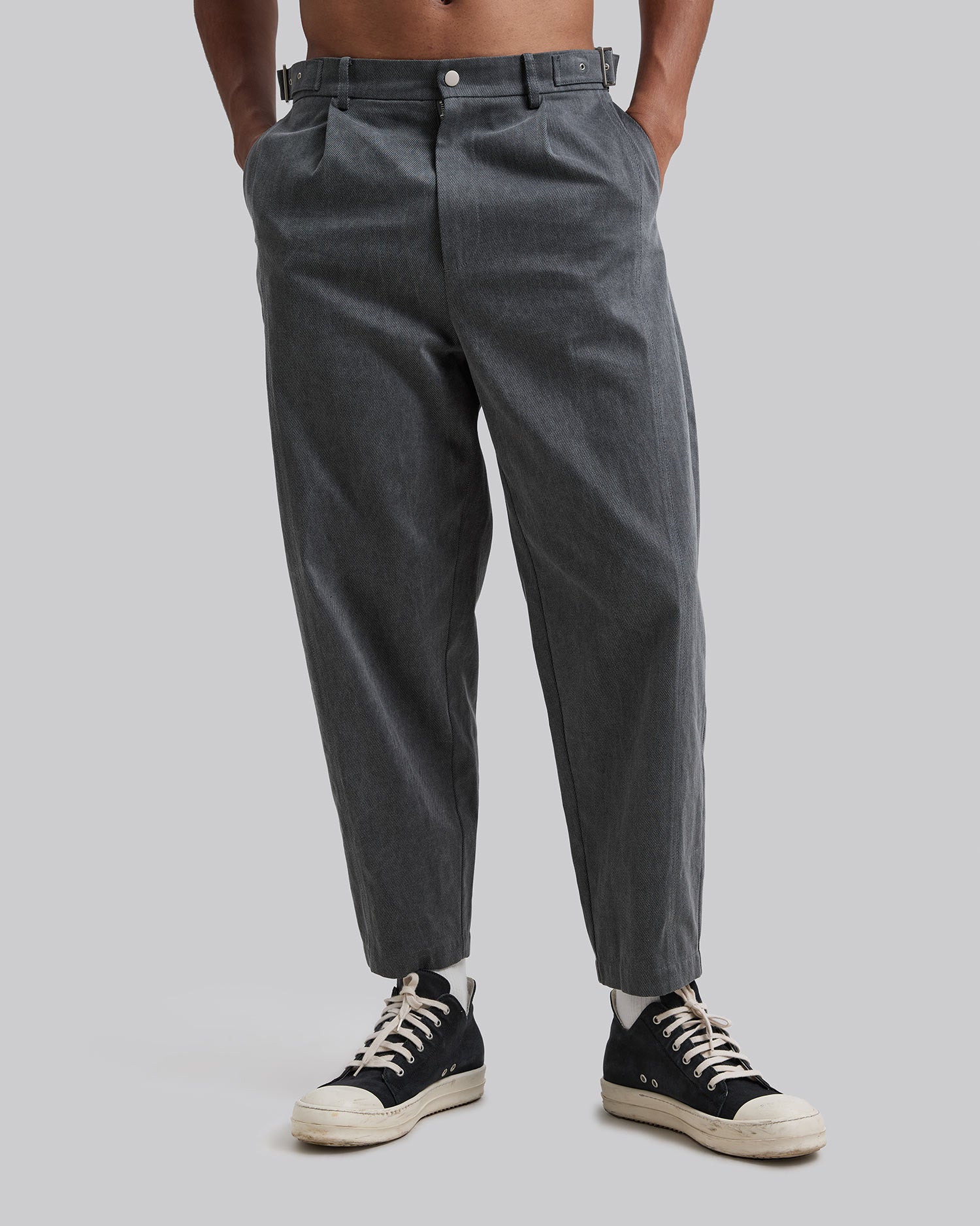 1 × Cotton Tapered Pants image 1