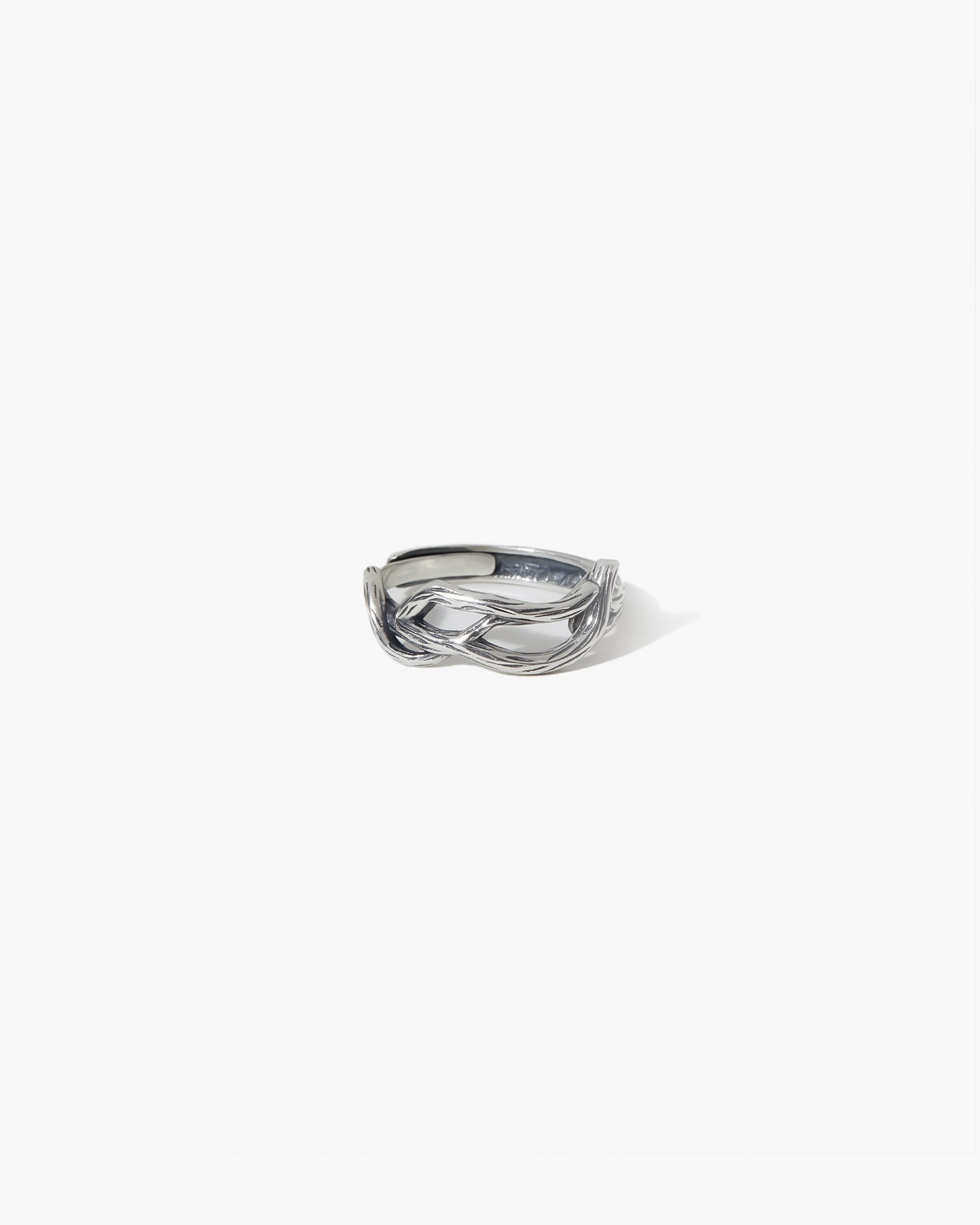 Silver Unique Design Ring image 1