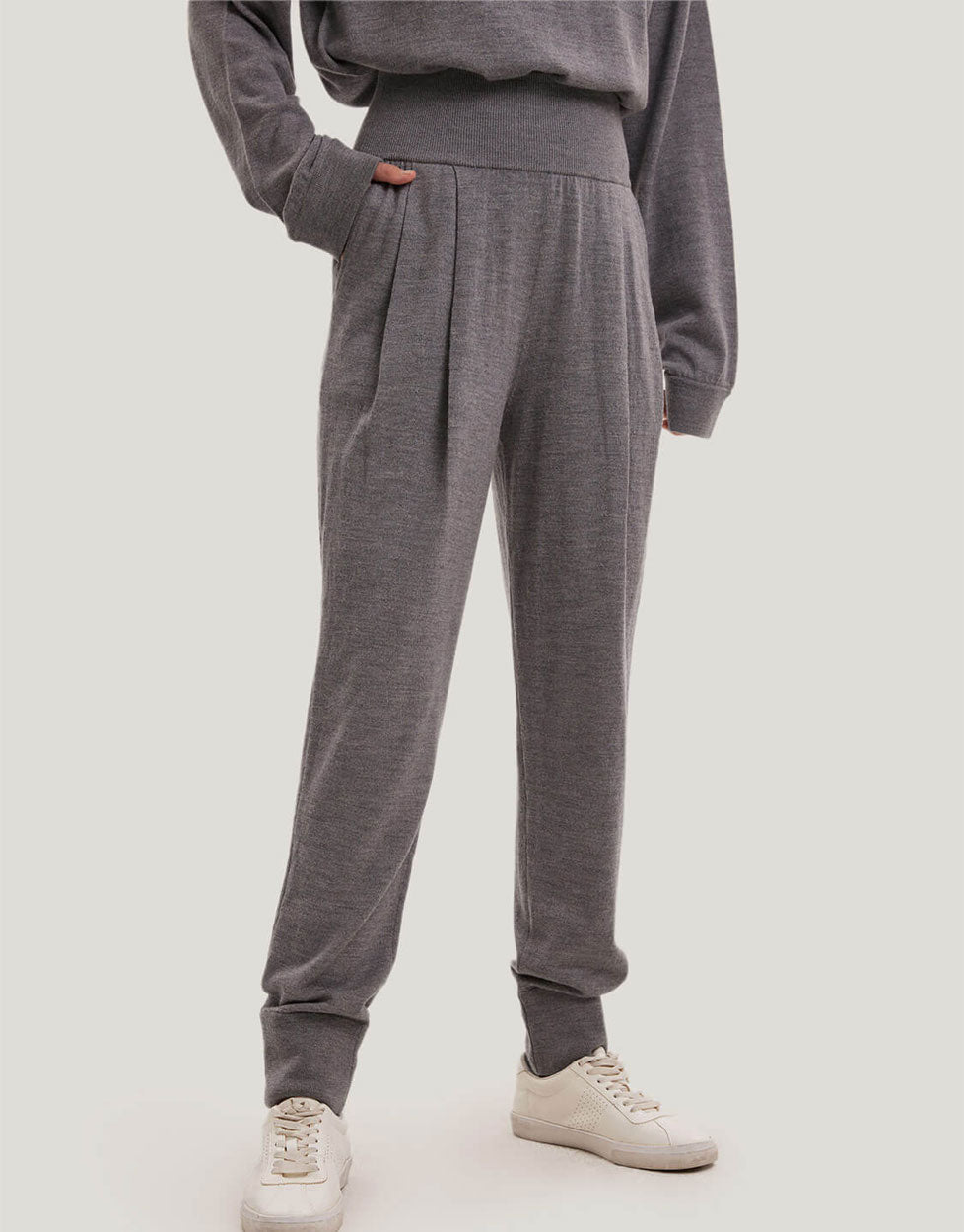 Superfine 100% Merino Wool Track Pants image 5