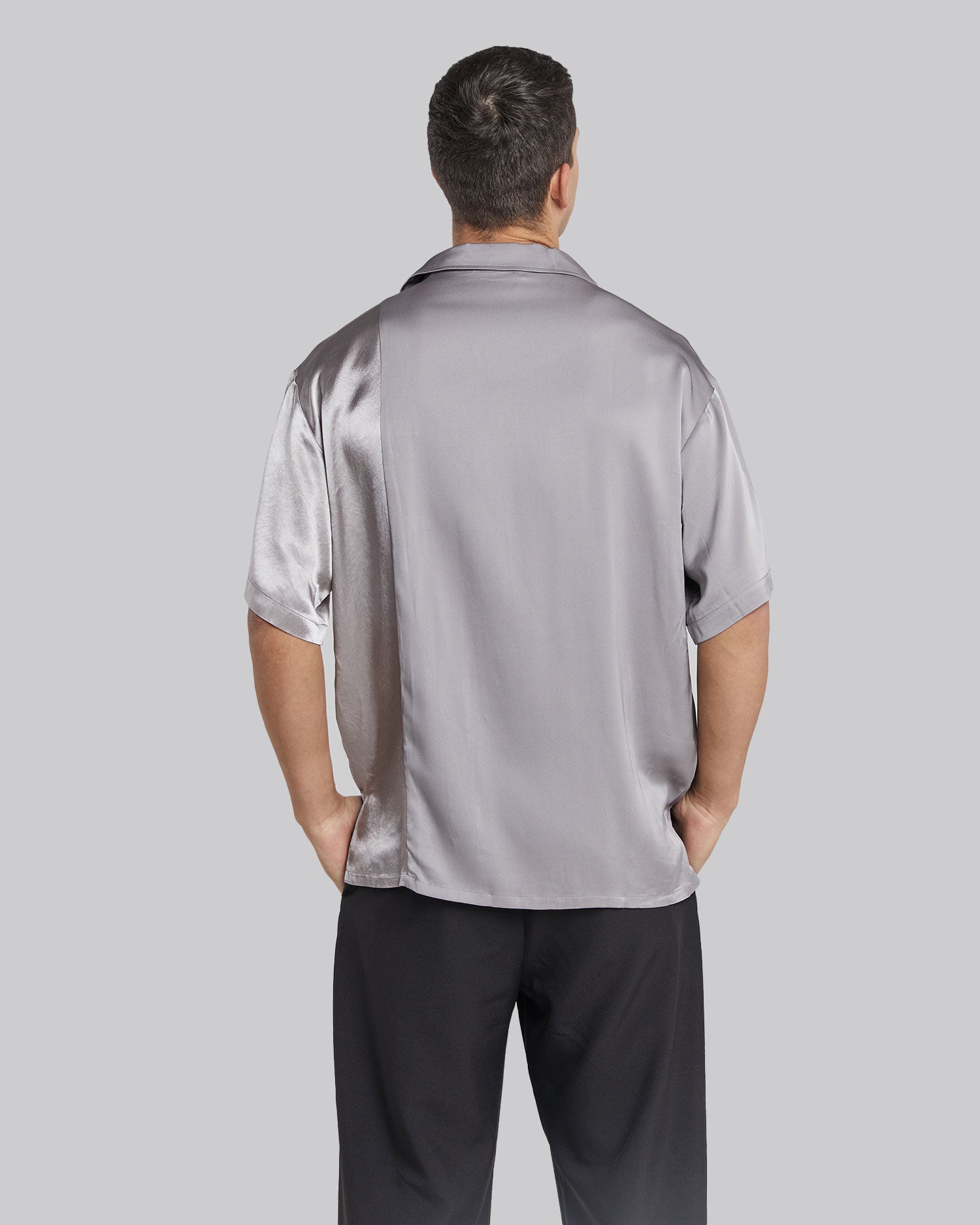 Lightweight Silk Short Sleeve Shirt image 6
