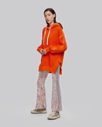 Print Pattern Flare Pants - Multicolor, M image