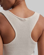 V-Neck Body-Suit in Beige image 5