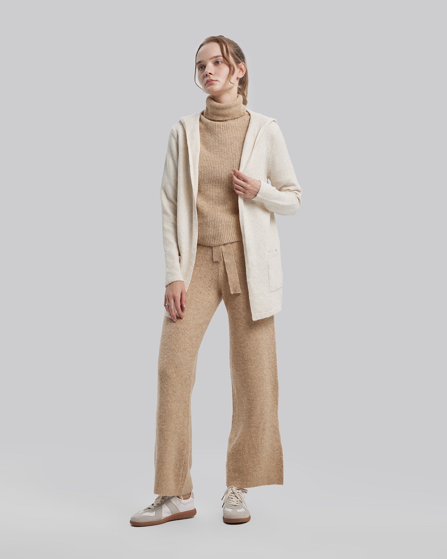 Casual Cardigan - Beige, M image