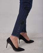 Jeans Cuffed with Trimmings image 5