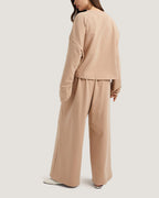 Drawsting Wide Leg Sweatpants image 3