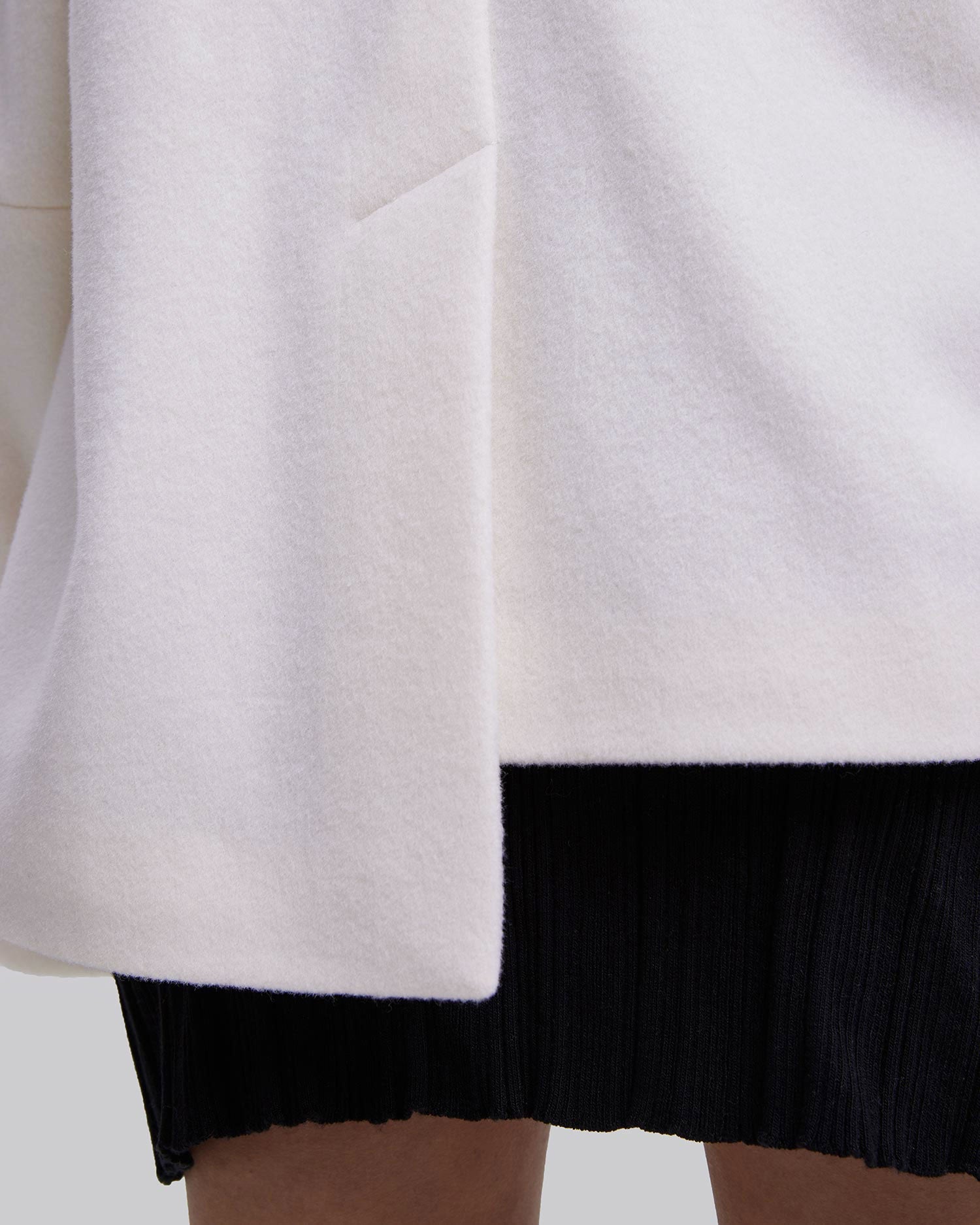 Asymmetric 100% Woolen Jacket image 5