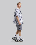 Bamboo Shadow Printed Shirt - White, S image