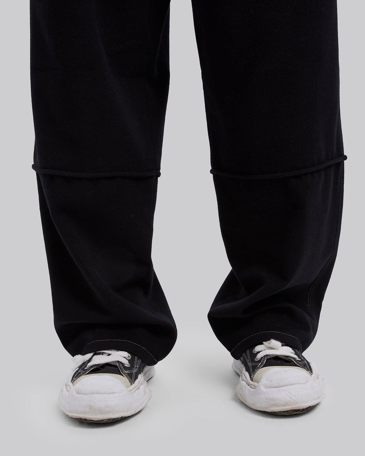 Relaxed-Fit Panel Wool Pants image 6