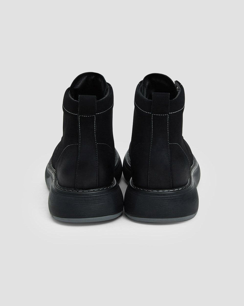 Stitched Lace-Up Boots image 3
