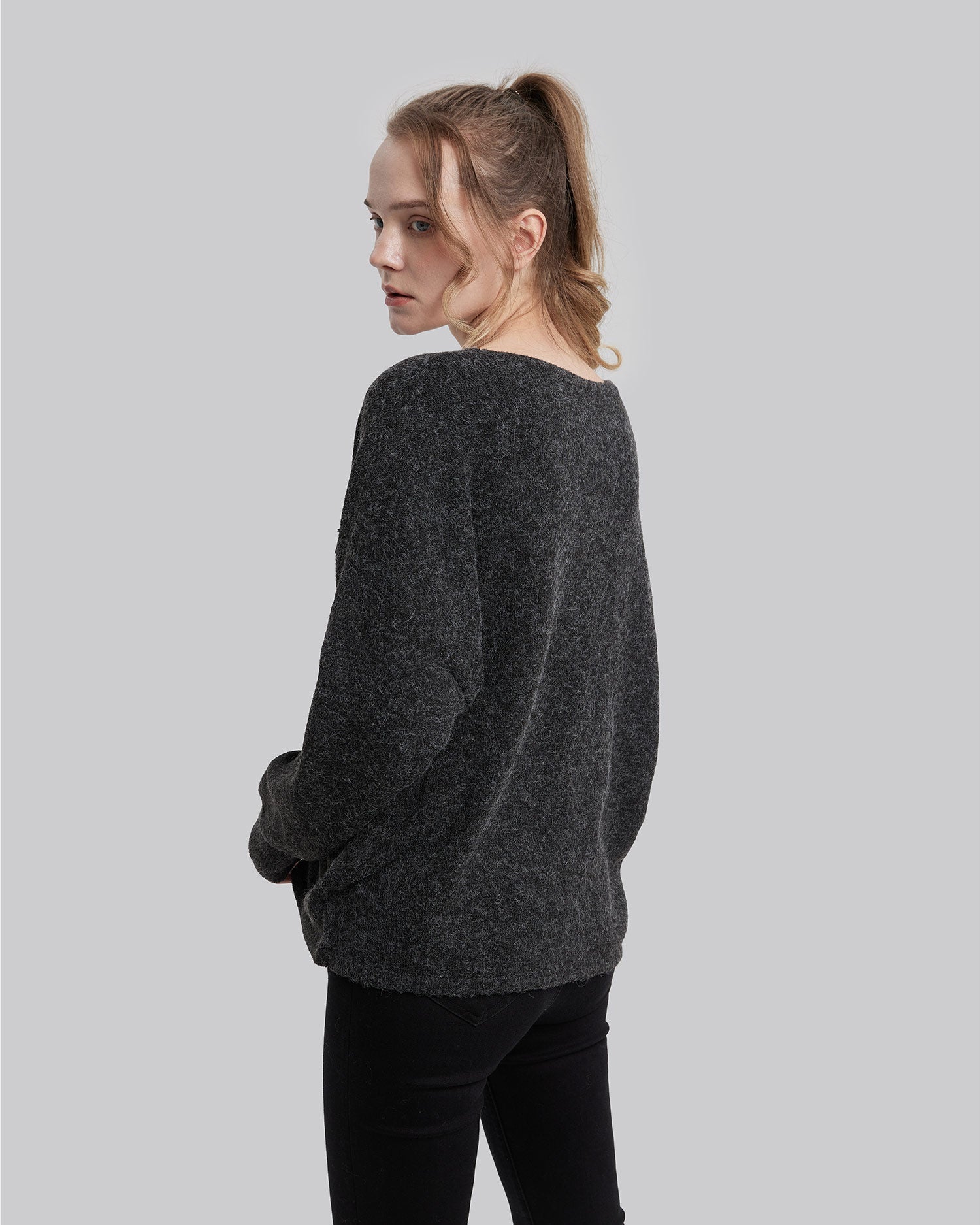 V-Neck Casual Sweater image 4