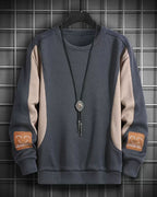 Contrast Crewneck Sweatshirt image 0