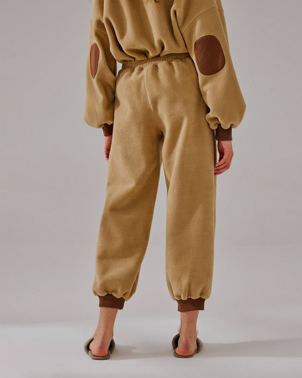 Fleece Color-Block Joggers image 3