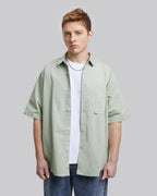 Oversized Short Sleeve Shirt image 1