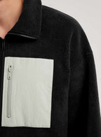 Half-Zip Patch Fleece Sweatshirt image 3