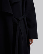 Cashmere Long Wrap Coat image 4