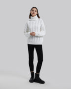 Turtleneck Cable Knit Sweater image 2