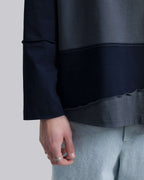 Color Block Paneled Sweatshirt image 5