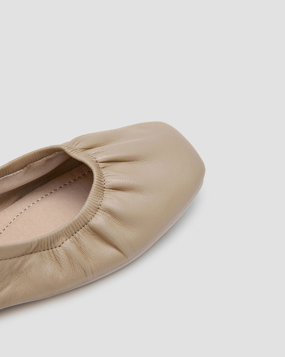 Squared Toe Flats image 4