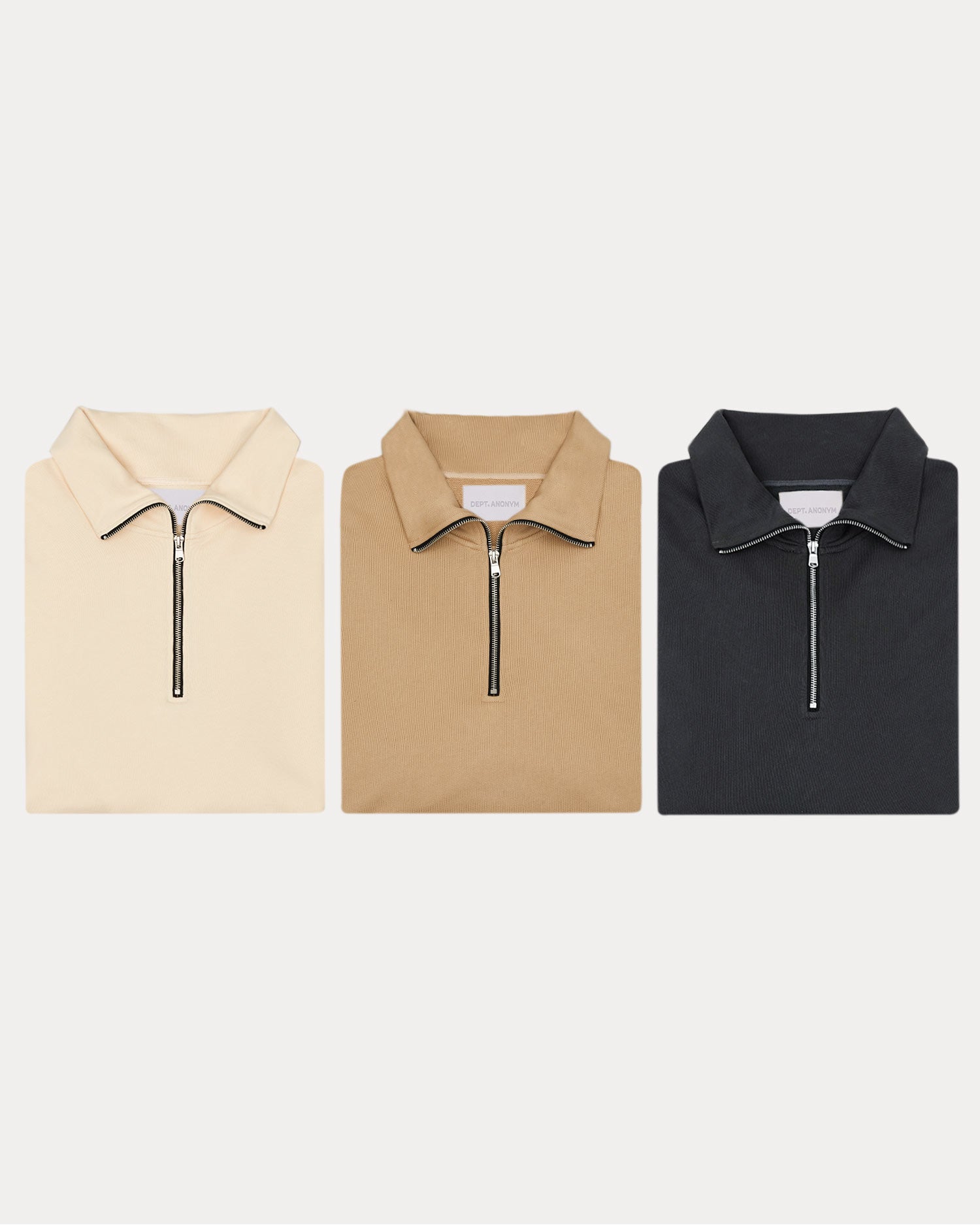 Plain Half-Zip Sweatshirt image 5