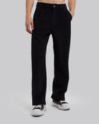 Straight-Fit Pleated Pants image 1