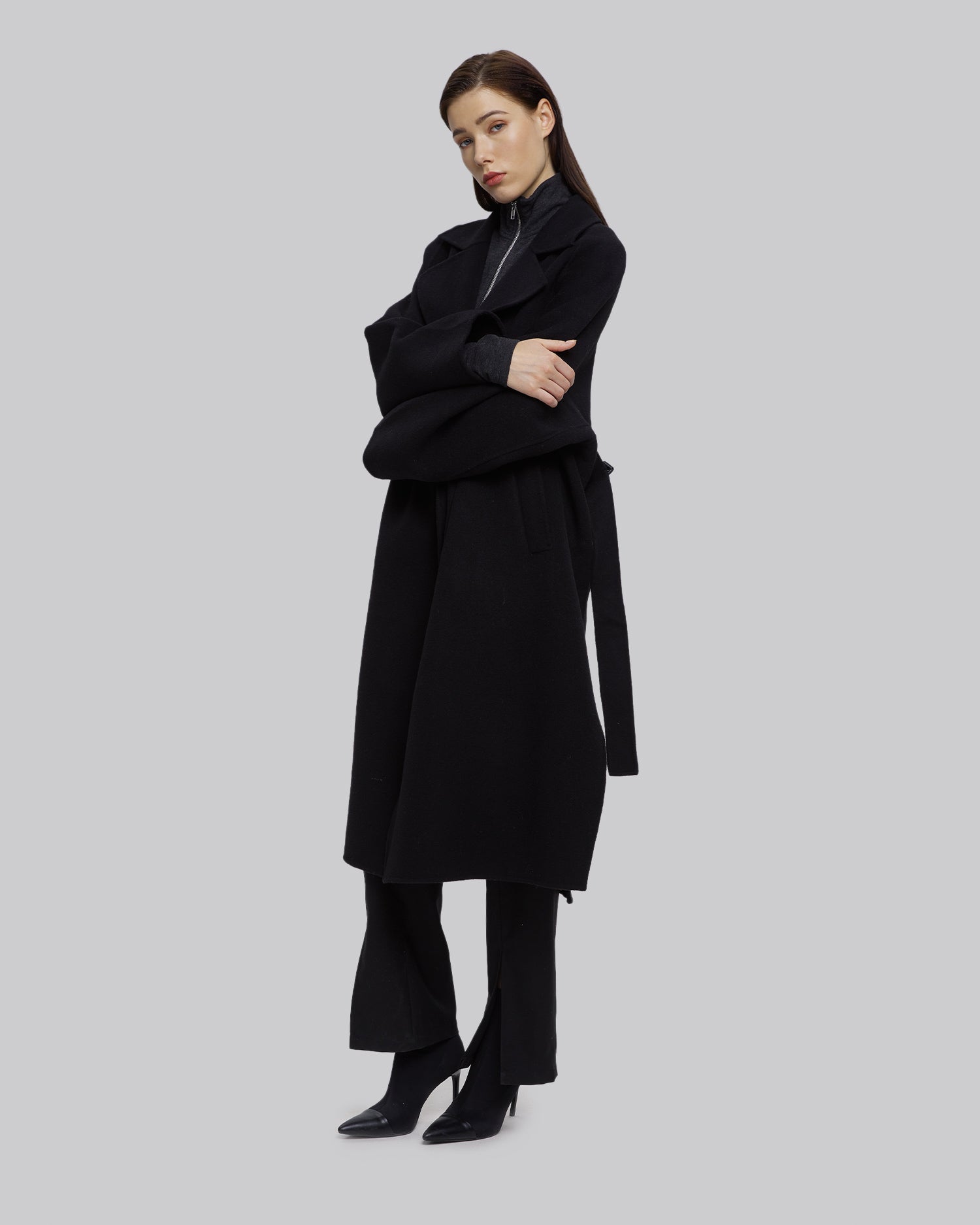 Wool Notched Lapel Coat image 3