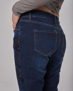 Jeans Cuffed with Trimmings image 3