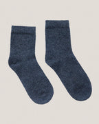 Cashmere Knitted Socks - Charcoal, OS image