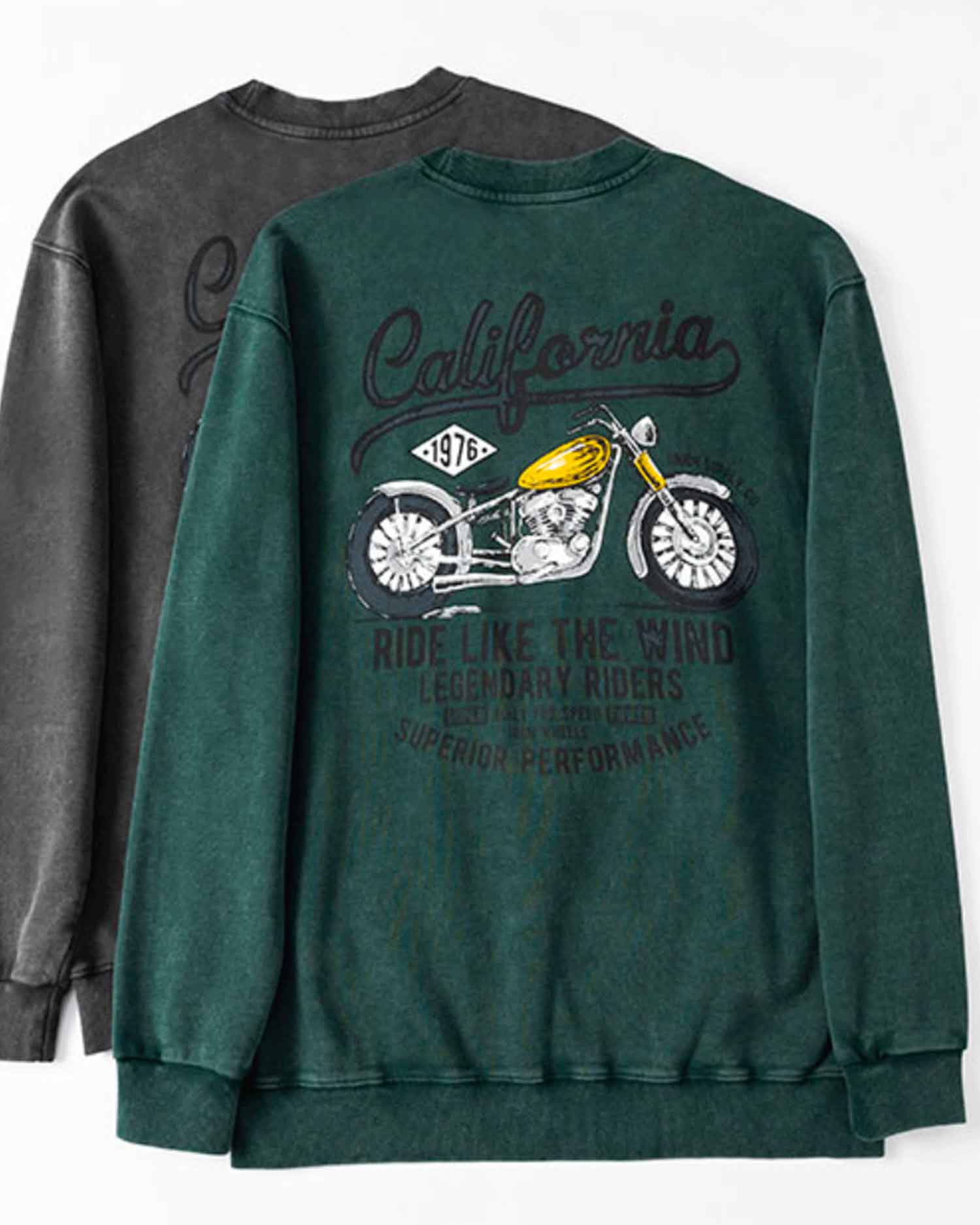 Vintage Crewneck Cotton Sweatshirt image 1