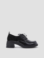 Croc-Effect Oxford Loafers image 2