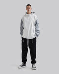 Two-Tone Paneled Hoodie image 2