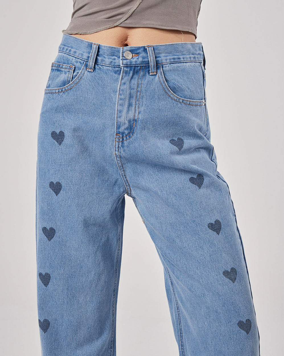 Loose Pants with Symmetrical Patterns image 4